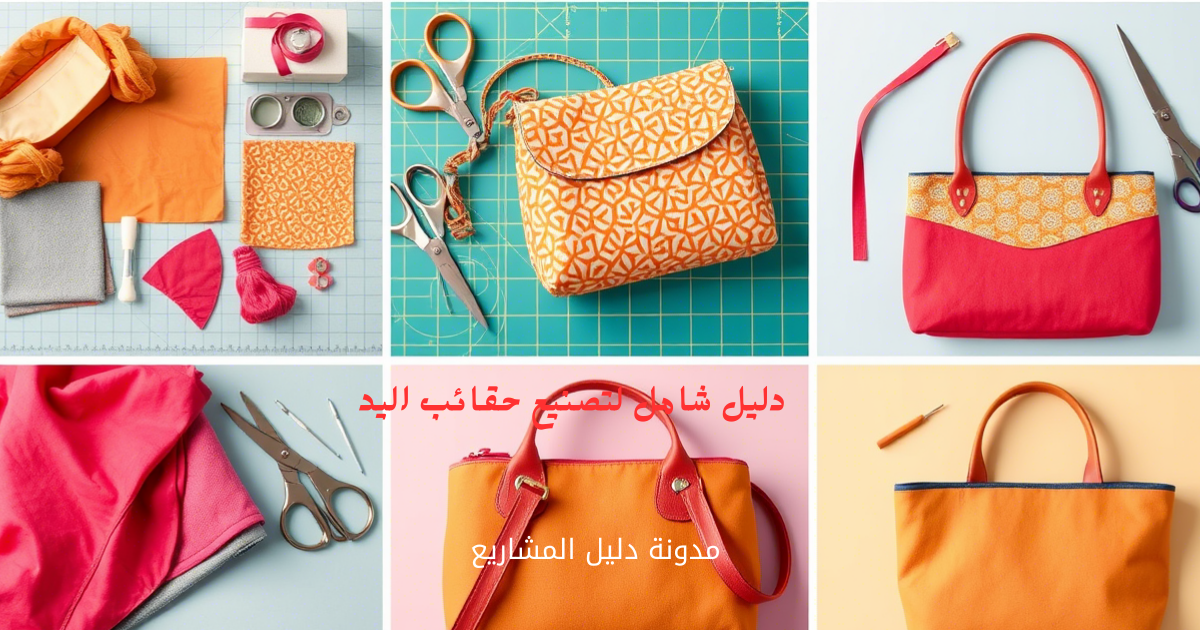 دليل شامل لتصنيع حقائب اليد
